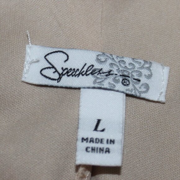 Speechless Border Print V-Neck Dress - Picture 12 of 13